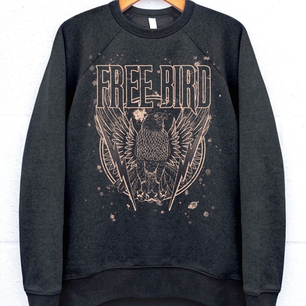 Free Bird Graphic Sweatshirt